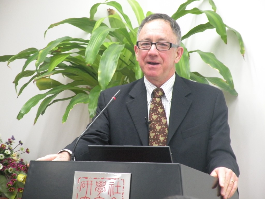世界社会科学高级讲坛：Thomas B. Gold教授主讲“国际非政府组织和市民社会在中国的作用：太平洋环境组织的个案研究 ”