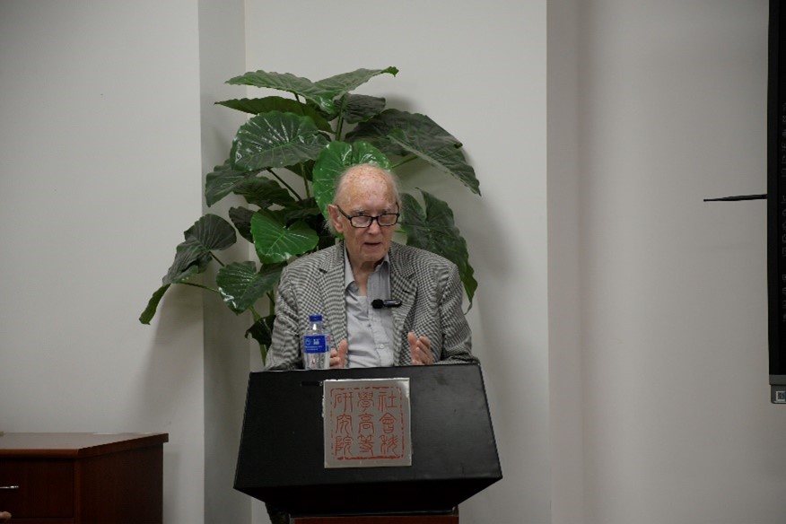 世界社会科学高级讲坛（七十八）：John Dunn教授主讲“我的一生：政治思想史研究及人生经验”